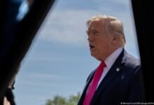 ایران آبنائے ہرمز کے ذریعے ہمیں ’بلیک میل‘ نہیں کر سکتا، ٹرمپ