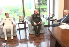 وزیرِ دفاع خواجہ آصف سے ترک جنرل کی ملاقات،اسٹریٹجک شراکت داری مزید مستحکم بنانے کا عزم