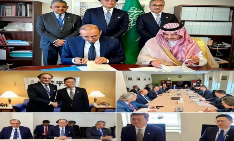 وزیر خزانہ کی واشنگٹن میں اہم ملاقاتیں، معاشی تعاون اور عالمی مالیاتی منڈیوں میں واپسی کی حکمت عملی پر تبادلہ خیال