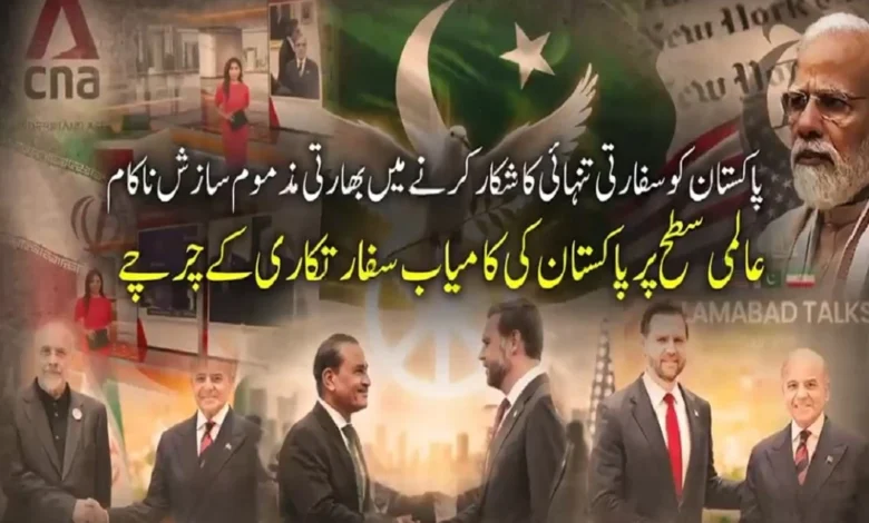 بھارت کی مذموم سازش ناکام، عالمی سطح پر پاکستان کے چرچے