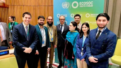 پاکستان کا عالمی تعاون کے فروغ میں نوجوان قیادت کے کلیدی کردار پر زور