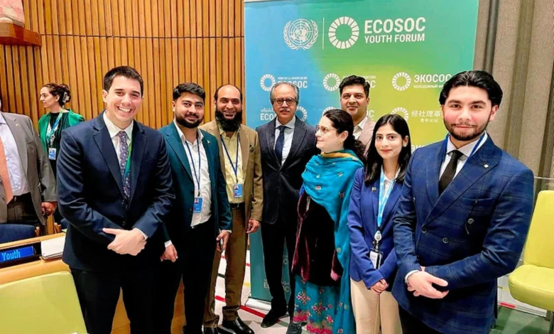 پاکستان کا عالمی تعاون کے فروغ میں نوجوان قیادت کے کلیدی کردار پر زور