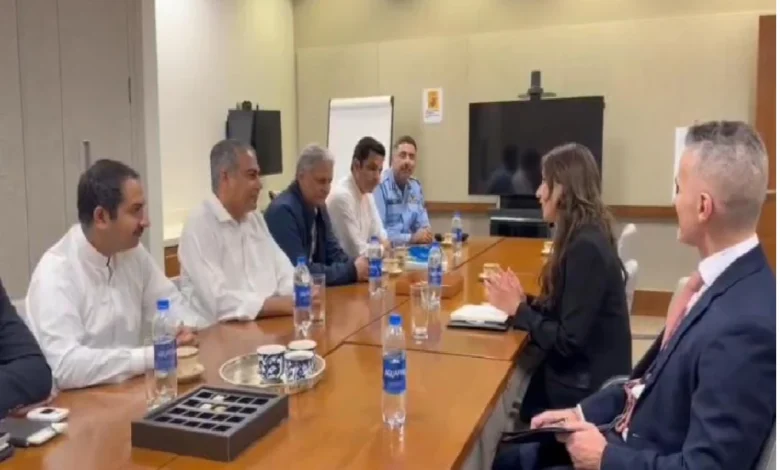 وفاقی وزیر داخلہ کی ڈپلومیٹک انکلیو میں امریکی سفارتخانے آمد، اہم ملاقات