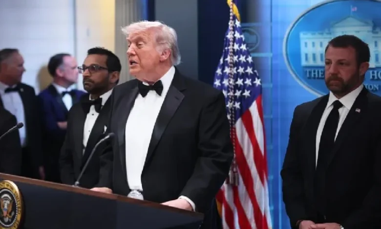 ہدف میں ہی تھا، فائرنگ واقعے کا ایران جنگ سےتعلق نہیں،امریکی صدر