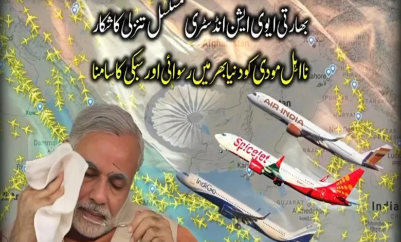 بھارتی ایوی ایشن انڈسٹری دباؤ کا شکار: بڑھتے اخراجات، فضائی پابندیاں اور علاقائی کشیدگی کے اثرات