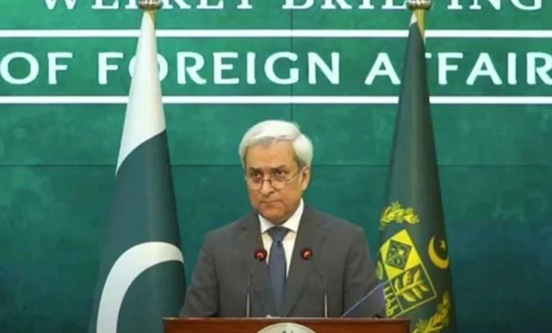 مشرقِ وسطیٰ میں امن کے لیے پاکستان کا فعال کردار، دفتر خارجہ کا واضح مؤقف