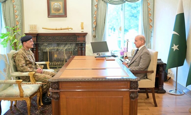 وزیرِ اعظم ہاؤس میں اعلیٰ سطحی ملاقات: خطے میں امن کے لیے اہم پیش رفت کا جائزہ