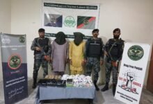 پنجاب سی این ایف کی بڑی کارروائیاں: 10 روز میں 52 انٹیلی جنس بیسڈ آپریشنز، 108 کلو منشیات برآمد، 53 ملزمان گرفتار