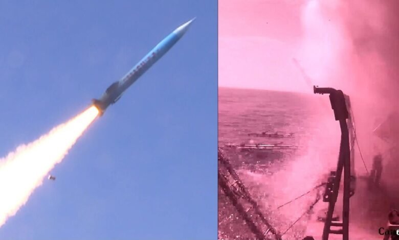 پاکستان نیوی کا مقامی سطح پر تیار کردہ اینٹی شپ میزائل کامیاب تجربہ،صدر مملکت، وزیر اعظم پاکستان اور مسلح افواج کی اعلیٰ قیادت نے اس کو اہم سنگِ میل قرار دیا