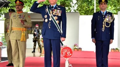 پاکستان ملٹری اکیڈمی (پی ایم اے) کاکول میں گریجویشن کی ایک اور شاندار تقریب