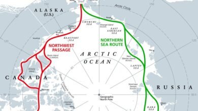 The Melting Frontier: Geopolitical Tides in the Arctic's Emerging Sea Lanes