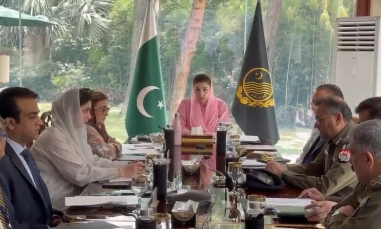 پاکستان: پنجاب میں بڑھتے جرائم پر مریم نواز شریف کا سخت نوٹس، پولیس کو فوری اور مؤثر اقدامات کی ہدایت