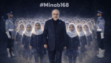 “مناب 168”: شہید بچیوں کی یاد کے ساتھ ایرانی وفد کا سفر، دنیا کو جھنجھوڑ دینے والا منظر