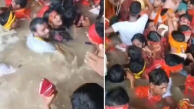 کمبھ میلہ میں افراتفری: “مقدس غسل” کے دوران ہجوم بے قابو، خواتین سے مبینہ ہراسانی پر شدید ردعمل