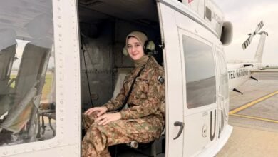 قبرص میں اقوام متحدہ کی امن فوج کی جانب سے میجر عائشہ خان کو باوقار الوداع