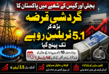 پاکستان میں گردشی قرضے کا بحران سنگین، بجلی و گیس شعبے کا قرض 5.1 ٹریلین روپے تک پہنچ گیا ،رپور ٹ