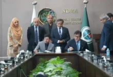 پاکستان ایئرپورٹس اتھارٹی اور نیشنل ڈیزاسٹر مینجمنٹ اتھارٹی کے درمیان سرچ اینڈ ریسکیو سروسز میں تعاون کا معاہدہ