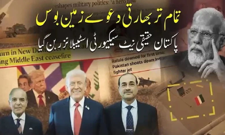 قیام امن اور علاقائی استحکام، نیٹ ریجنل سیکیورٹی اسٹیبلائزر پاکستان کی پہچان
