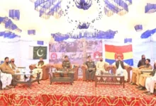 بلوچ قبائلی عمائدین کاحکومت اورسکیورٹی اداروں کیساتھ تعاون جاری رکھنےکےعزم کااعادہ