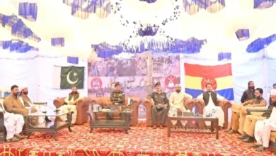 بلوچ قبائلی عمائدین کاحکومت اورسکیورٹی اداروں کیساتھ تعاون جاری رکھنےکےعزم کااعادہ