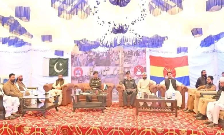 بلوچ قبائلی عمائدین کاحکومت اورسکیورٹی اداروں کیساتھ تعاون جاری رکھنےکےعزم کااعادہ