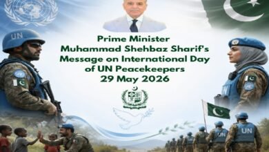 وزیر اعظم شہباز شریف کا اقوام متحدہ کے امن دستوں کے عالمی دن پر پیغام، پاکستانی امن فوجیوں کو شاندار خراجِ تحسین