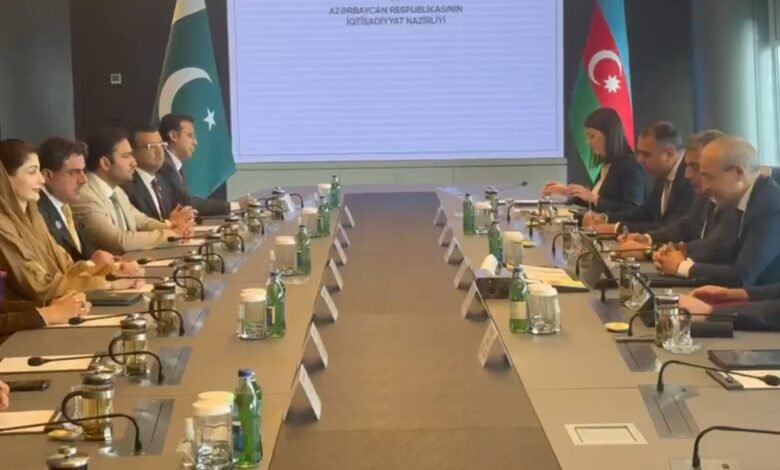 ورلڈ اربن فورم میں پاکستان اور آذربائیجان کے معاشی تعلقات میں نئی پیش رفت، مریم نواز شریف کی کامیاب سفارت کاری