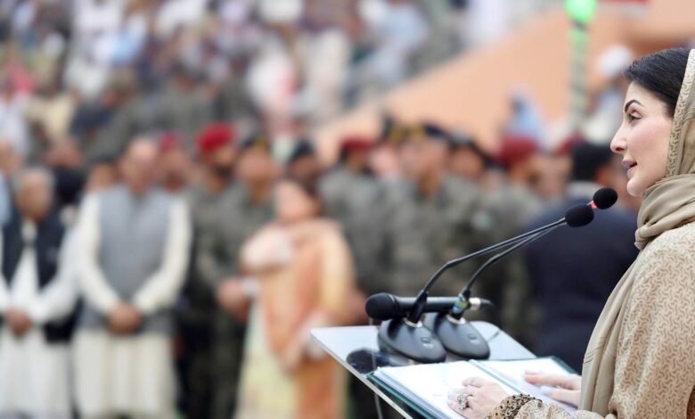 معرکۂ حق کی پہلی سالگرہ، واہگہ بارڈر پر شاندار تقریب: وزیراعلیٰ پنجاب مریم نواز شریف کی بطور مہمانِ خصوصی شرکت، افواجِ پاکستان اور شہداء کو زبردست خراجِ تحسین