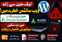 ایک ملین سے زائد ویب سائٹس خطرے میں، مقبول ورڈپریس پلگ ان Avada Builder میں دو سنگین سیکیورٹی خامیاں دریافت