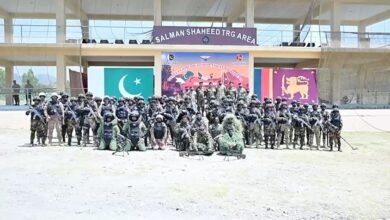 پاکستان اور سری لنکا کی افواج کے درمیان مشترکہ انسداد دہشت گردی مشق “شیک ہینڈز II” اختتام پذیر