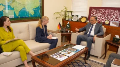 پاکستان اور جرمنی کے درمیان تعلیم، سیاحت اور اقتصادی تعاون کے فروغ پر اتفاق