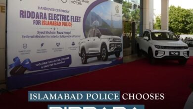 اسلام آباد پولیس کے بیڑے میں RIDDARA الیکٹرک پک اپس شامل، پاکستان میں گرین ٹرانسپورٹیشن کی جانب اہم پیش رفت