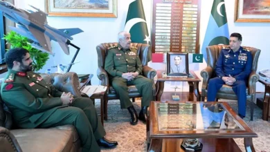 پاک فضائیہ کے سربراہ کی بحرین کے نیشنل گارڈز کے سربراہ سے اسلام آباد میں ملاقات