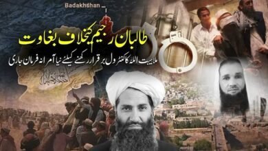 افغان طالبان رجیم کی مرکزی قیادت اور بدخشاں کے مقامی کمانڈروں کے درمیان اختلافات کھل کر سامنے آگئے