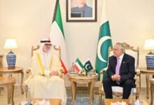 پاکستان کے نائب وزیراعظم و وزیر خارجہ اسحاق ڈار اور کویتی وزیر خارجہ شیخ جراح جابر الاحمد الصباح کی اہم ملاقات