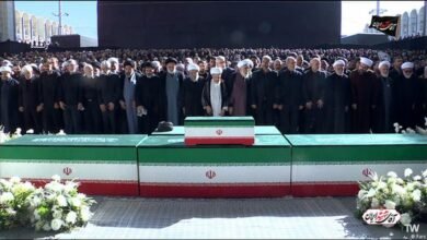 خامنہ ای کے تین بیٹوں کی نماز جنازہ میں شرکت، جانشین مجتبیٰ خامنہ ای منظرِ عام پر نہ آئے