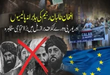 افغان طالبان رجیم کی جابرانہ پالیسیوں اور یورپی دورے کے خلاف برازیل میں بڑا احتجاجی مظاہرہ