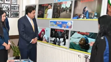 برسلز میں سفارت خانہ ءپاکستان کا یومِ استحصالِ کشمیر کے موقع پر ایک ہفتہ طویل تصویری نمائش کا افتتاح