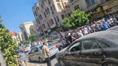 دمشق : پیلس آف جسٹس کے نزدیک دھماکہ ... 5 افراد ہلاک اور 16 زخمی