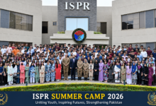 آئی ایس پی آر سمر کیمپ 2026: وزیراعلیٰ بلوچستان سرفراز بگٹی کا طلبہ سے خصوصی مکالمہ، قومی یکجہتی، امن اور ذمہ دارانہ سوشل میڈیا استعمال پر زور