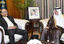 صدر آصف علی زرداری سے سعودی سفیر نواف بن سعید المالکی کی الوداعی ملاقات