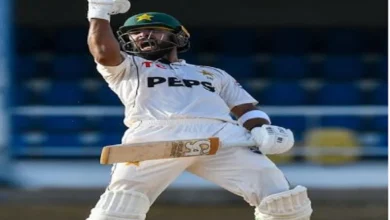 دوسرے ٹیسٹ میں پاکستان کی پہلی اننگز 387 رنز پر اختتام پذیر، عبداللہ شفیق کی شاندار 160 رنز کی ناقابلِ شکست اننگز، پاکستان کو 43 رنز کی برتری حاصل