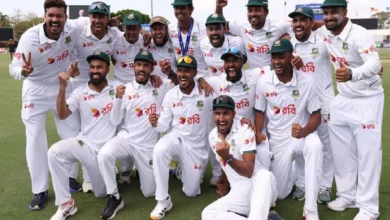 ڈاروِن ٹیسٹ میچ میں بنگلہ دیش کی آسٹریلیا کو 9وکٹوں سے شکست