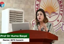 آئی ایس پی آر سمر انٹرن شپ پروگرام، پروفیسر ڈاکٹر ہما بقائی کی طلبہ و طالبات سے خصوصی نشست