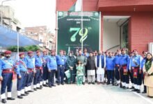 لیسکو ہیڈکوارٹر میں 79ویں یومِ آزادی کی پُروقار پرچم کشائی تقریب، قومی یکجہتی اور ملکی خدمت کے عزم کا اعادہ