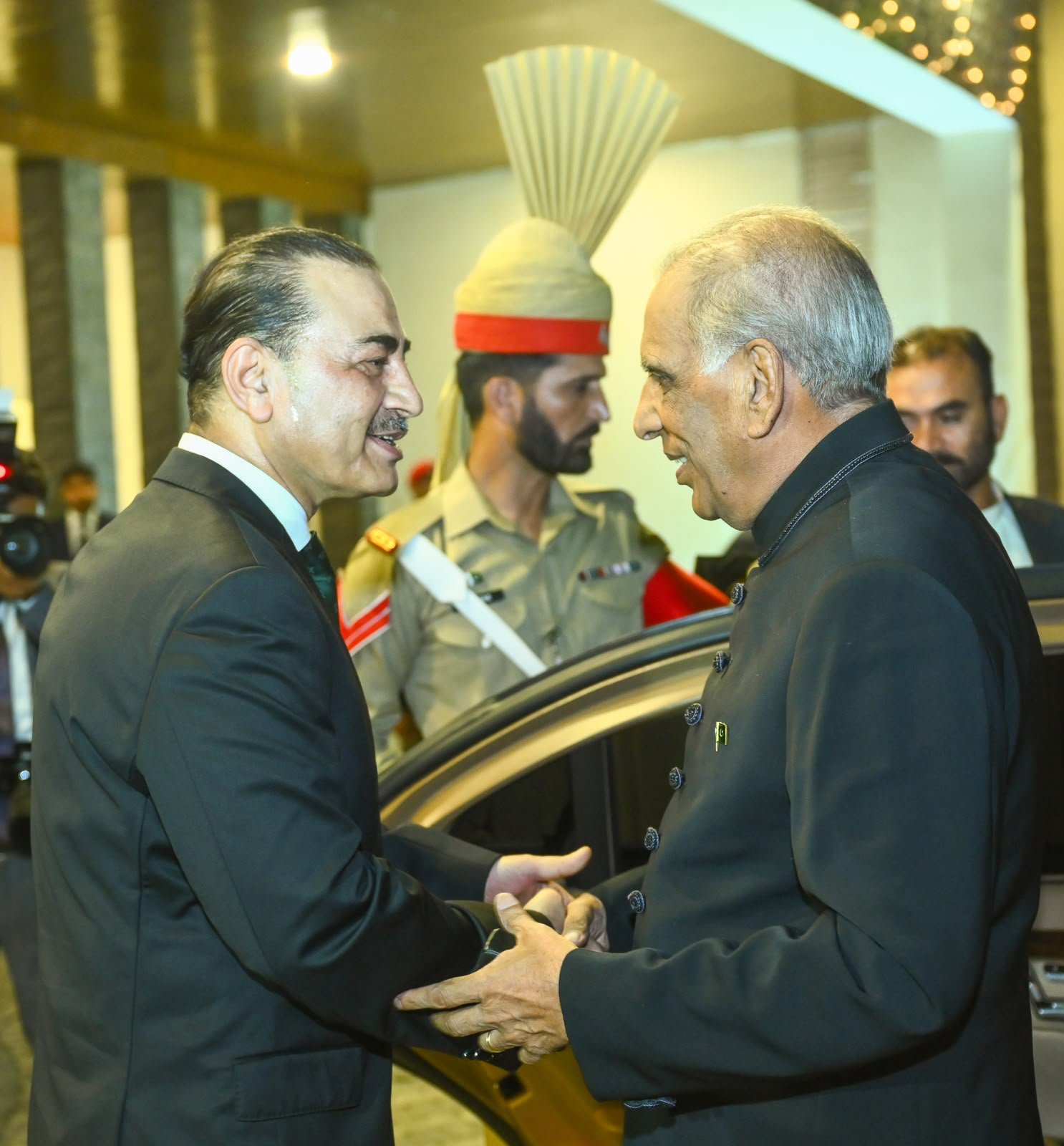 یوم آزادی پر پاک فوج کے سابق فوجیوں کے اعزاز میں استقبالیہ، فیلڈ مارشل عاصم منیر کا سابق فوجیوں کی خدمات کو خراج تحسین