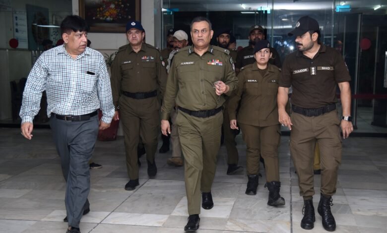 یوم آزادی پر بہترین سکیورٹی انتظامات، آئی جی پنجاب عبدالکریم کی پولیس فورس کو شاباش