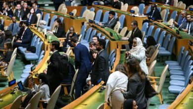 اقوام متحدہ: اسرائیلی وزیراعظم کی تقریر کے دوران درجنوں سفارتی نمائندوں کا واک آؤٹ