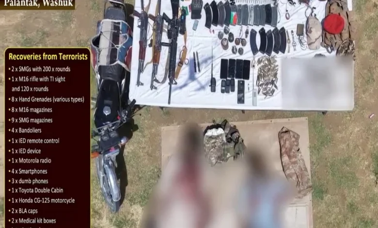 بلوچستان سے فتنہ الہندوستان کے دہشت گردوں کے خاتمے کیلئے سیکیورٹی فورسز کا آپریشن ردالفتنہ جاری