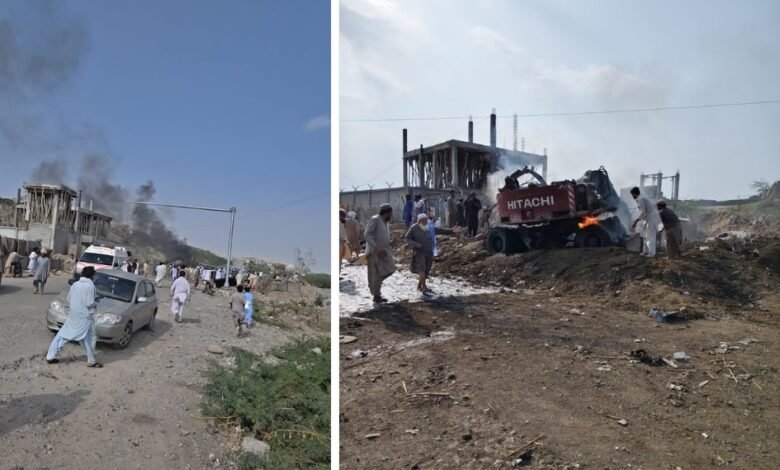 درازندہ چیک پوسٹ پر دھماکا، 11 جاں بحق؛ ریسکیو ایمبولینس پر فائرنگ، 2 اہلکار شہید